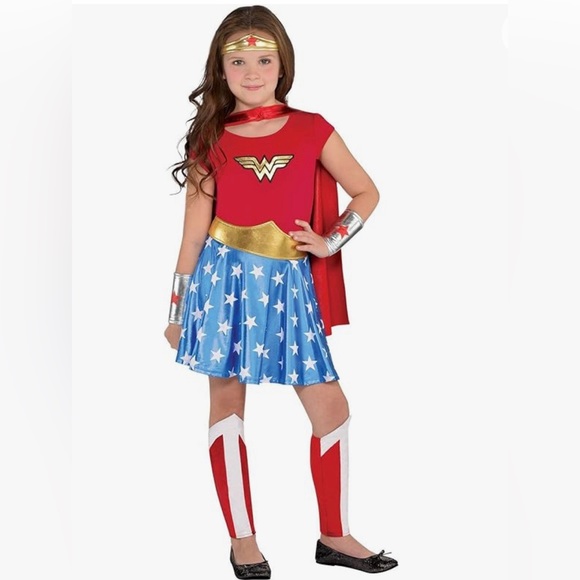 DC Wonder Woman Child Large Costume - Picture 2 of 13